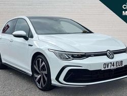 White Used 2024 VW Golf VIII R-line Hatchback | £26,195 (Fair price)