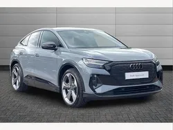Grey New 2025 Audi Q4 Sportback e-tron Black Edition SUV | £40,650 (Fair price)