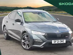 Quartz grey Used 2021 Skoda Octavia vRS Hatchback | £20,995 (Expensive)