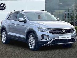 Pyrite silver Used 2025 VW T-Roc Match SUV | £22,495 (Fair price)