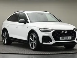 Ibis white Used 2021 Audi Q5 Sportback Competition SUV | £37,700