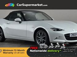 Silver Used 2018 Mazda MX5 Cabriolet | £12,397 (Good price)