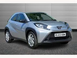 Silver Used 2023 Toyota Aygo PURE Hatchback | £14,395 (Fair price)