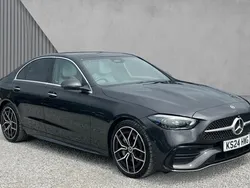 Grey Used 2024 Mercedes C300 AMG Line Premium Plus Sedan | £39,824