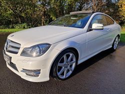White Used 2014 Mercedes C250 Sport Edition Coupe | £8,295 (Good price)