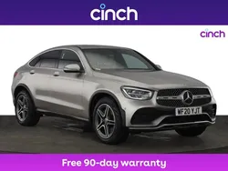 Silver Used 2020 Mercedes GLC220 AMG line SUV | £29,999 (Fair price)