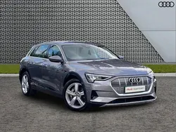 Grey Used 2021 Audi e-tron Advanced SUV | £18,995 (Fair price)