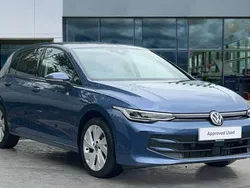 Georgia blue metallic Used 2024 VW Golf VIII Match Hatchback | £21,380 (Fair price)