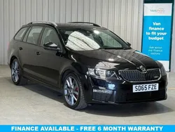 Black Used 2015 Skoda Octavia vRS Estate | £8,485 (Fair price)