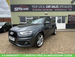 Grey Used 2014 Audi Q3 S-line plus SUV | £12,250 (Fair price)