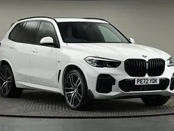 White Used 2022 BMW X5 M Sport SUV | £43,150 (Super price)