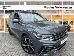 Grey Used 2023 VW Tiguan R-line Edition SUV | £27,995 (Fair price)
