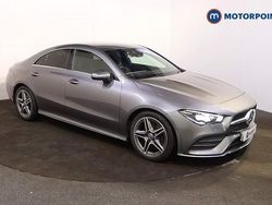 Grey Used 2019 Mercedes CLA220 AMG line Sedan | £19,999 (Good price)