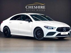 White Used 2022 Mercedes CLA180 AMG Line Premium Sedan | £24,550 (Fair price)