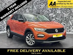 Orange Used 2019 VW T-Roc Design SUV | £13,795 (Fair price)