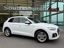 White Used 2025 Audi Q5 S-Line SUV | £42,889 (A bit pricey)
