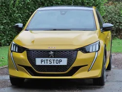 Yellow Used 2020 Peugeot 208 GT-line Hatchback | £13,800 (Fair price)