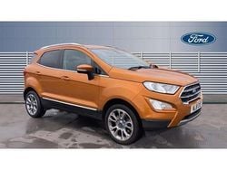 Orange Used 2018 Ford Ecosport Titanium SUV | £8,932 (Fair price)