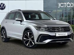 Silver Used 2022 VW Tiguan R-line SUV | £27,253 (Fair price)