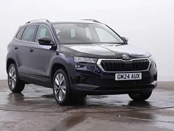 Black magic pearl effect Used 2024 Skoda Karoq SE L SUV | £20,900 (Fair price)