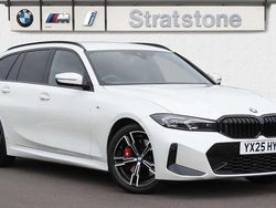 White Used 2025 BMW 320 M Sport Estate | £38,799 (Expensive)
