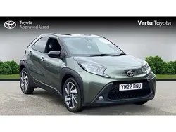 Green Used 2022 Toyota Aygo Hatchback | £12,790 (Fair price)