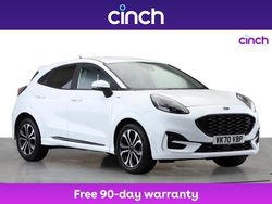 White Used 2020 Ford Puma ST-Line Hatchback | £12,599 (Fair price)
