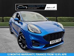 Blue Used 2020 Ford Puma ST-Line X Hatchback | £13,995