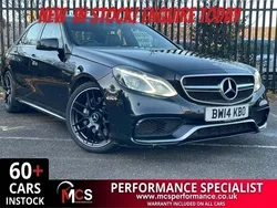 Black Used 2014 Mercedes E63 AMG AMG Sedan | £19,000