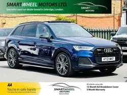 Blue Used 2021 Audi Q7 Comfort SUV | £47,840 (Fair price)