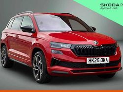 Red Used 2025 Skoda Karoq SportLine SUV | £33,900 (Expensive)