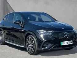 Black Used 2024 Mercedes EQE350 AMG line Sedan | £56,389