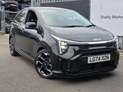 Black Used 2024 Kia Picanto GT-Line S Hatchback | £18,538 (A bit pricey)