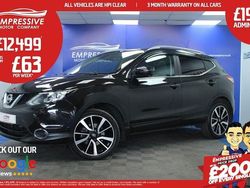 Black Used 2018 Nissan Qashqai Tekna SUV | £12,499 (Good price)