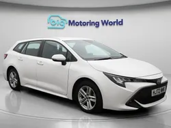 White Used 2022 Toyota Corolla Estate | £17,500 (Good price)