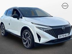 White New 2025 Nissan Qashqai Tekna+ SUV | £37,500