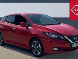 Red Used 2021 Nissan Leaf Tekna Hatchback | £8,783 (Good price)