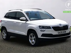 White Used 2020 Skoda Karoq SE SUV | £15,399 (Good price)