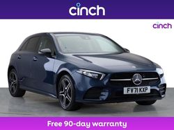 Blue Used 2021 Mercedes A250 Executive Hatchback | £18,499 (Fair price)