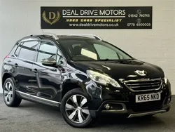 Black Used 2015 Peugeot 2008 Allure SUV | £5,990 (Fair price)
