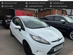 White Used 2012 Ford Fiesta Hatchback | £2,795 (Fair price)