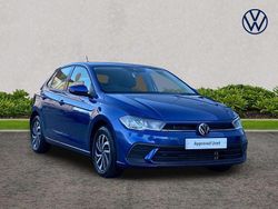 Blue Used 2024 VW Polo Life Hatchback | £19,100 (Fair price)