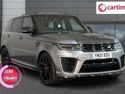 Grey Used 2021 Land Rover Range Rover Sport SVR SUV | £55,990 (Good price)