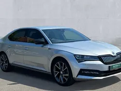 Silver Used 2021 Skoda Superb SportlinePlus Hatchback | £20,990 (Fair price)