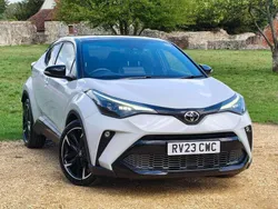 Ash grey bitone Used 2022 Toyota C-HR Sport SUV | £24,155 (A bit pricey)