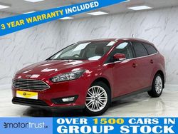 Red Used 2017 Ford Focus Zetec Estate | £5,495 (Fair price)