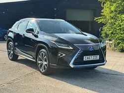 Black Used 2017 Lexus RX450h Luxury Line SUV | £21,495 (Fair price)