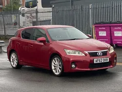 Red Used 2012 Lexus CT200h Hatchback | £6,999 (Fair price)