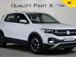 White Used 2019 VW T-Cross S SUV | £11,439 (Fair price)