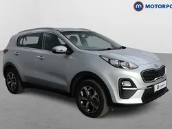 Silver Used 2021 Kia Sportage 2 SUV | £15,499 (Fair price)